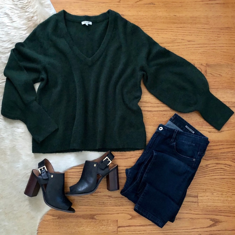 Madewell | Dashwood V Neck Pullover Sweater